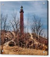 Silver Lake Lighthouse..... Img_3937 Hres Acrylic Print