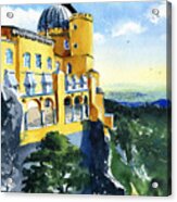 Sintra Pena Palace In Portugal Acrylic Print