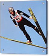 Ski Jumping: Men's Hs100 - Fis Nordic World Ski Championships Acrylic Print