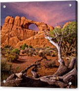 Skyline - Rock Of Ages Series #6 - Utah, Usa - 2012 2/10 Acrylic Print