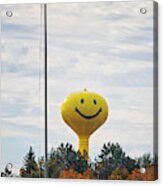 Smiley Tower Acrylic Print