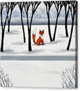 Smiling Fox    Woodland Animal Cute Acrylic Print