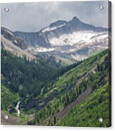 Snowmass Mountain Afternoon Acrylic Print