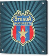 Soccer League FC Steaua Bucuresti Art Print