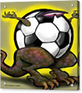 Soccer Zilla Acrylic Print