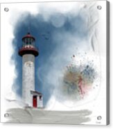 Solitary Lighthouse Acrylic Print