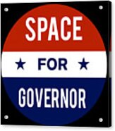 Space For Governor Acrylic Print