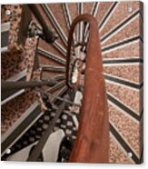 Spiral Staircases Paris Kn42 Acrylic Print