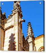 Spires Of The Segovia Cathedral Acrylic Print