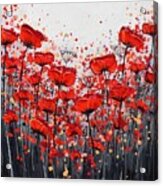 Splendor Of Poppies Acrylic Print
