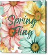 Spring Fling Acrylic Print