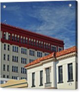 St. Augustine Architecture Acrylic Print