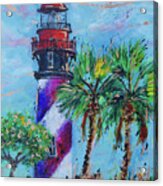 St. Augustine Lighthouse Lll Acrylic Print