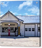 Standard Oil Gas Station - Odell, Illinois - Route 66 Acrylic Print