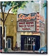 Stanford Theater Acrylic Print