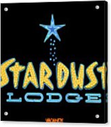 Stardust Lodge Lake Tahoe Acrylic Print