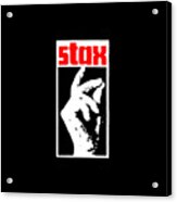 Stax Record Acrylic Print