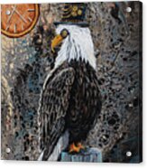 Steampunk Eagle Acrylic Print