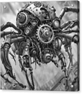 Steampunk Spider Acrylic Print