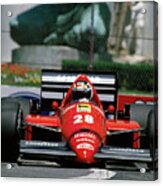 Stefan Johansson. 1986 Detroit Grand Prix Acrylic Print