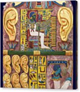 Stela Of Ptah Who Hears Prayers Acrylic Print