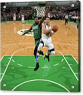 Stephen Curry And Gerald Green Acrylic Print