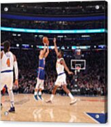 Stephen Curry And Ray Allen Acrylic Print