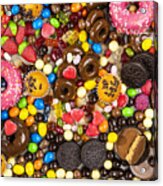 Still Life Of Sweets And Goodies Acrylic Print