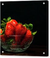 Still Life - Strawberries Acrylic Print