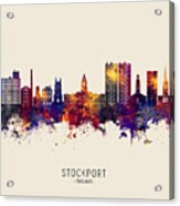 Stockport England Skyline #95 Acrylic Print