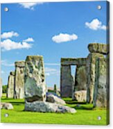 Stonehenge Neolithic Stone Circle, England Acrylic Print