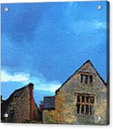 Stow In The Wold Mash Up Acrylic Print