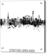 Stratford-upon-avon England Skyline #53 Acrylic Print