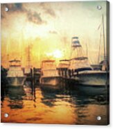 Sultry Harbor Acrylic Print
