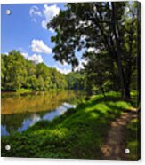 Summer Afternoon On The Potapsco Acrylic Print