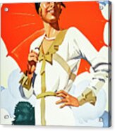 Summer In Germany Travel Poster 1924 Acrylic Print