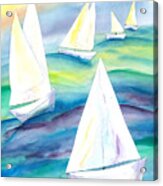 Summer Sails Acrylic Print