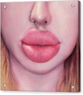 Summer's Lips Acrylic Print