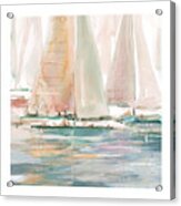 Sundrenched Sails Acrylic Print