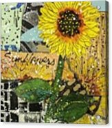 Sunflower Dance Acrylic Print