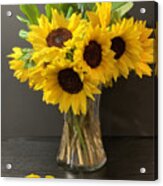 Sunflowers From My Brother Acrylic Print
