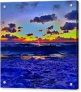 Sunrise Beach 1013 Acrylic Print