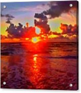 Sunrise Beach 856 Acrylic Print