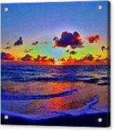 Sunrise Beach 882 Acrylic Print