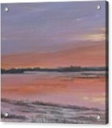 Sunrise On The Maurice River Acrylic Print