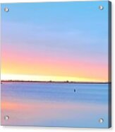 Sunrise Over Plymouth Harbor Acrylic Print
