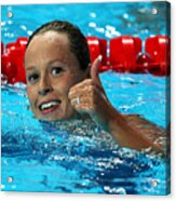 Swimming - 16th Fina World Championships: Day Twelve Acrylic Print