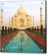 Taj Mahal Acrylic Print