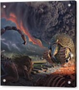 Tarkus Legacy 1-battlefield Acrylic Print