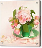 Tea Rose Acrylic Print